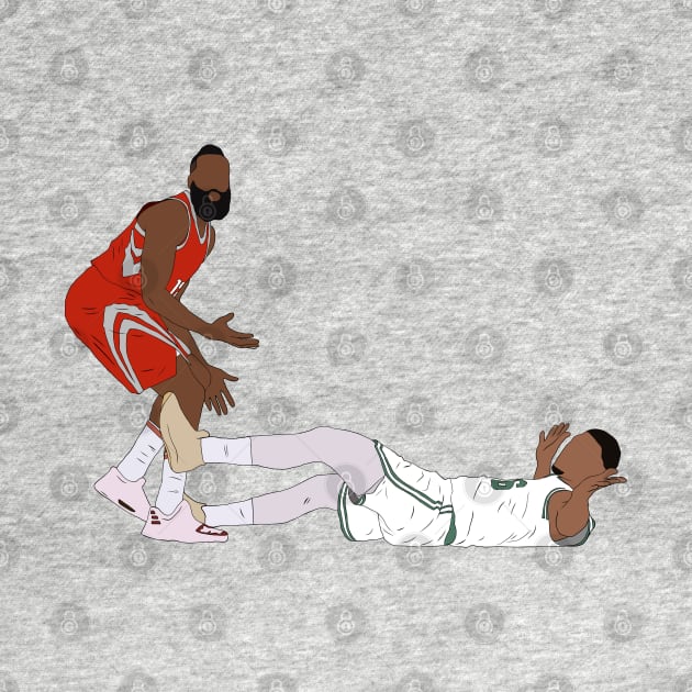 Marcus Smart Draws The Charge by rattraptees